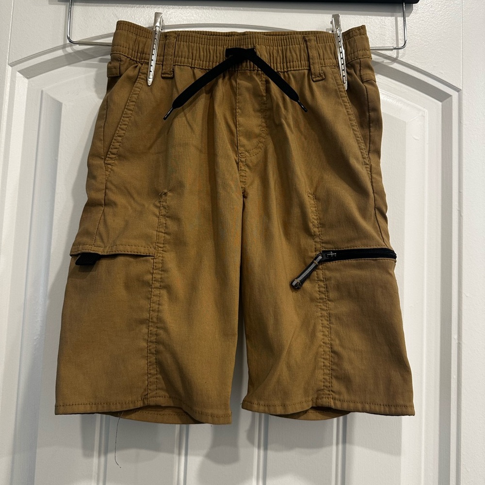Wrangler Brown Cargo Shorts for Kids